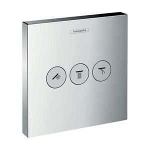 Mezclador Select Tres Vías sin Cuerpo Interno Cromado
