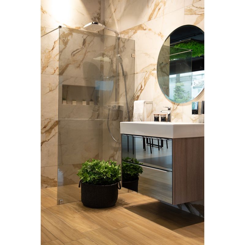 Baños-Columna-Ducha-Raindance-Select-E-30-cm-C-Termostato-27127400-Blanco-Cromo