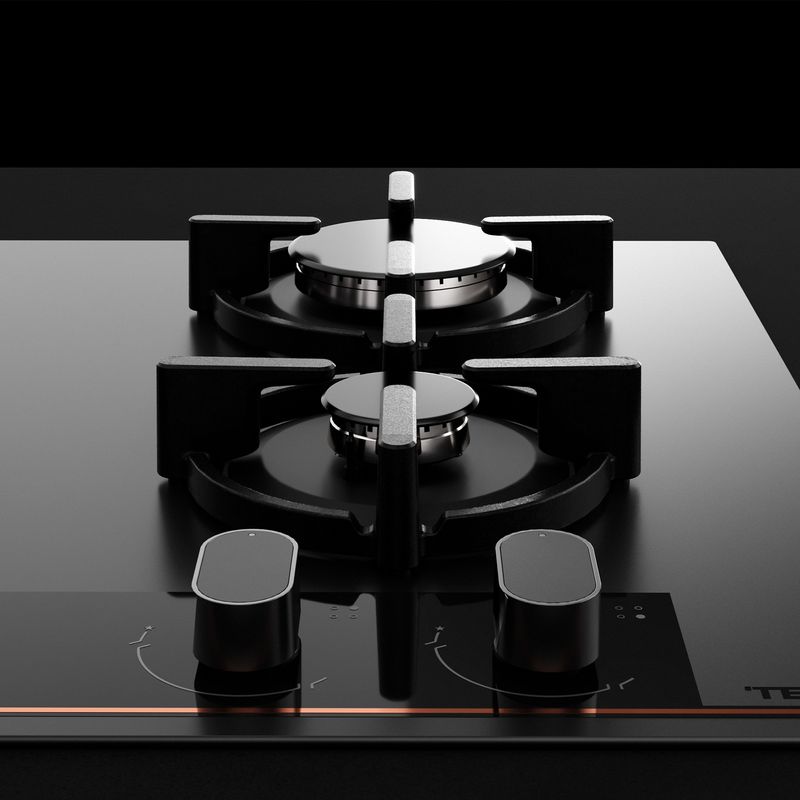 Cocina-Encimera-Cristal-Gas-Infinity-G1-Negro-Mate-60cm