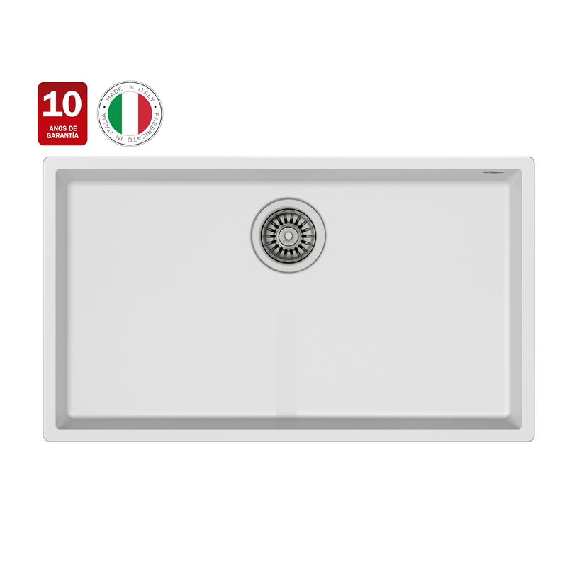 Cocina-Lavaplatos-de-Granito-Square-1-Cubeta-Blanco-760x440-mm