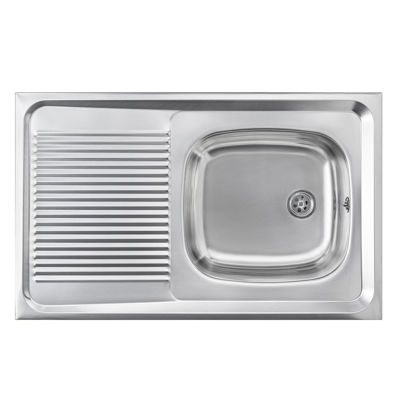 Cocina-Lavaplatos-Sobre-Encimera-Inoxidable-80.50-1c1e-Izq-80x50-cm