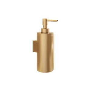 Dispensador Jabón Pared Architect S+ Oro Cepillado 62x106x183mm 240ml