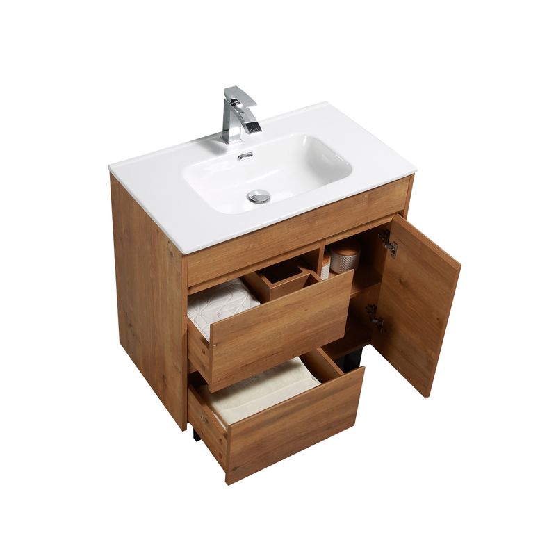 Baños-Mueble-de-Baño-Grace-con-Lavamanos-y-Desague-Base-Camel-800-mm
