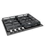 Cocina-Encimera-Cristal-Gas-GZC-64320-XBB-ExactFlame-4q-Doble-Anillo-Empotrada-60-cm