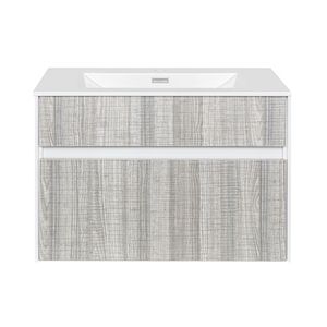 Mueble de Baño Sunset con Lavamanos y Desagüe Base Ash 700x480x460 mm