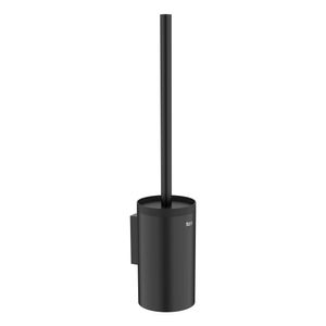 Escobilla Wc A Muro Hotels Round Negro Mate