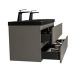 Baños-Mueble-de-Baño-City-Doble-con-Lavamanos-Negro-Mate-y-Desague-Base-Thunder-Grey-Mate-1200x500x520-mm