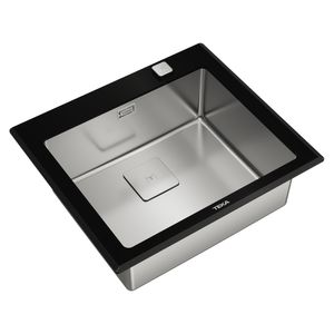 Lavaplatos Empotrable Diamond RS15 Negro
