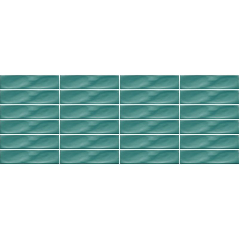 Pisos-y-Muros-Ceramica-Muro-Ice-Craft-Turquoise-Brillante-6.8x28-cm