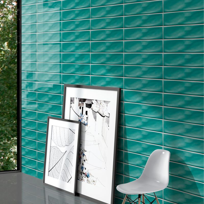 Pisos-y-Muros-Ceramica-Muro-Ice-Craft-Turquoise-Brillante-6.8x28-cm