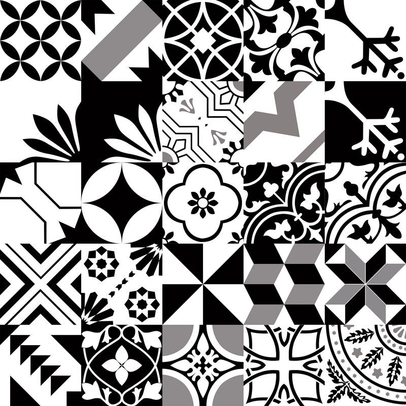 Pisos-y-Muros-Ceramica-Dolcevita-Mix-B-W-Blanco-Mate-20x20-cm