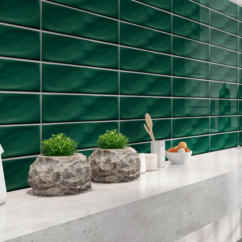 Pisos-y-Muros-Ceramica-Muro-Ice-Craft-Verde-Brillante-6.8x28-cm