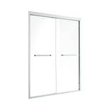 Baños-Mampara-Artemisa-Ducha-Doble-Corredera-Vidrio-Templado-Reversible-Perfil-Cromado-1300x1950-mm