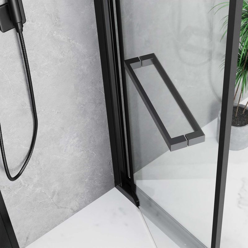 Baños-Mampara-de-Ducha-Toledo-Esquinada-Negro-Mate-800x800x1980-mm
