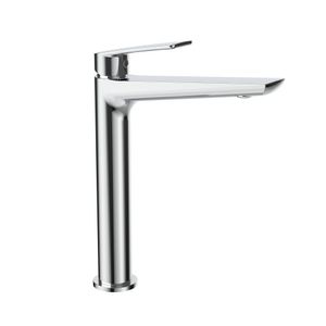 Grifería Lavamanos Soft Alta 23 cm S/Desagüe Cromo