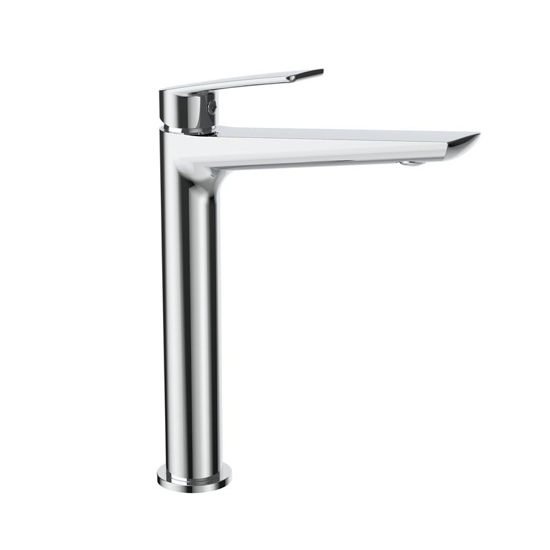 Baños-Griferia-Lavamanos-Soft-Alta-23-cm-S-Desague-Cromo