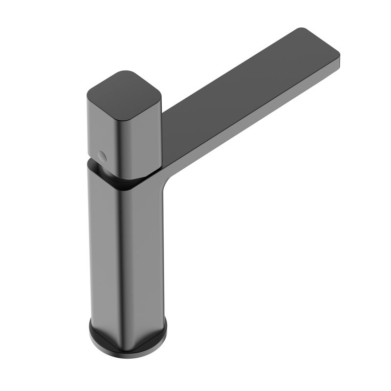 Baños-Griferia-Lavamanos-Argo-12-cm-S-Desague-Negro-Mate