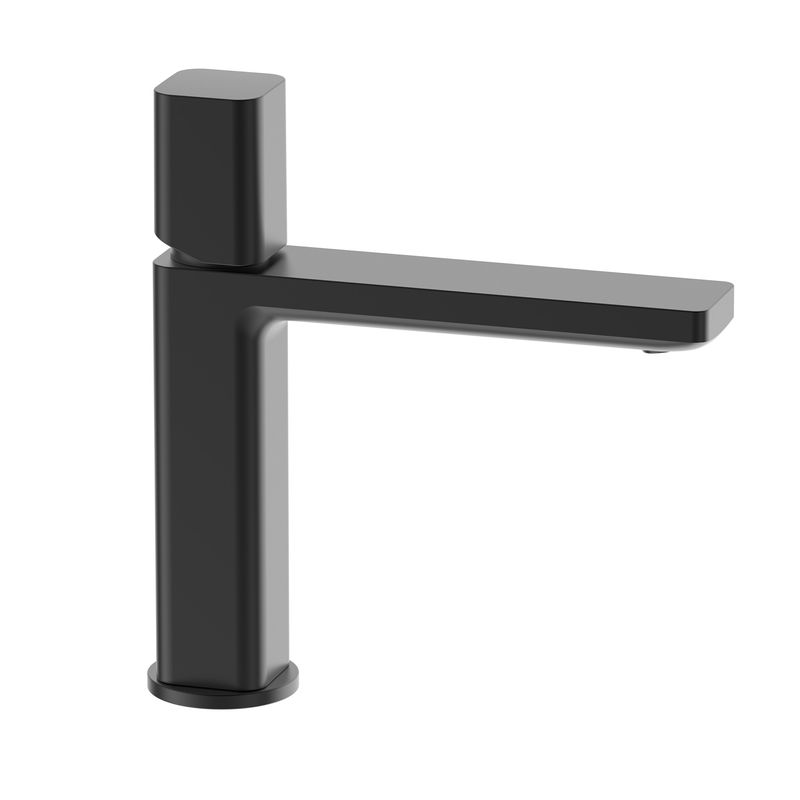 Baños-Griferia-Lavamanos-Argo-12-cm-S-Desague-Negro-Mate