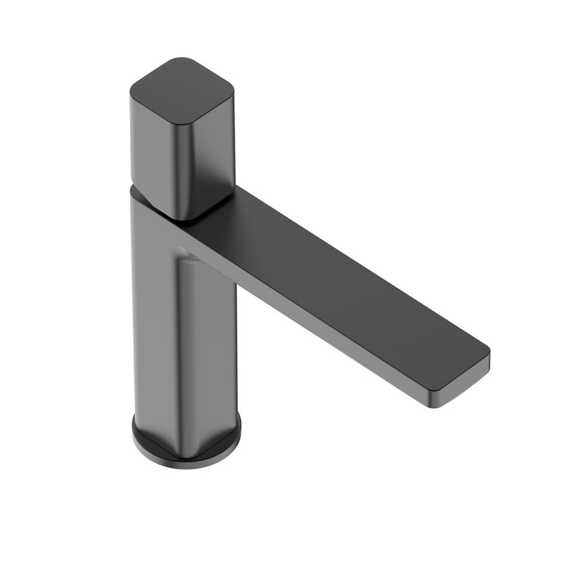 Baños-Griferia-Lavamanos-Argo-12-cm-S-Desague-Negro-Mate