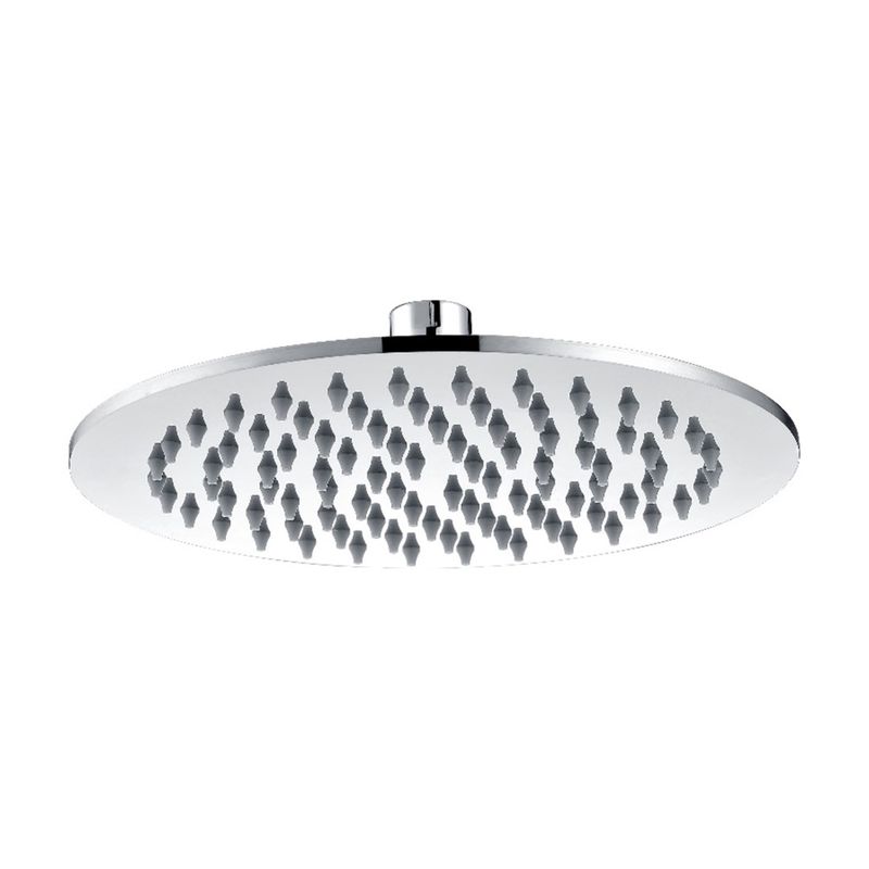 Baños-Griferia-Ducha-Fija-Redonda-sin-Brazo-Griferia-Ducha-Cromado-ø200mm