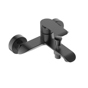 Griferia Ducha Tina Urban-N Expuesta Negro Mate