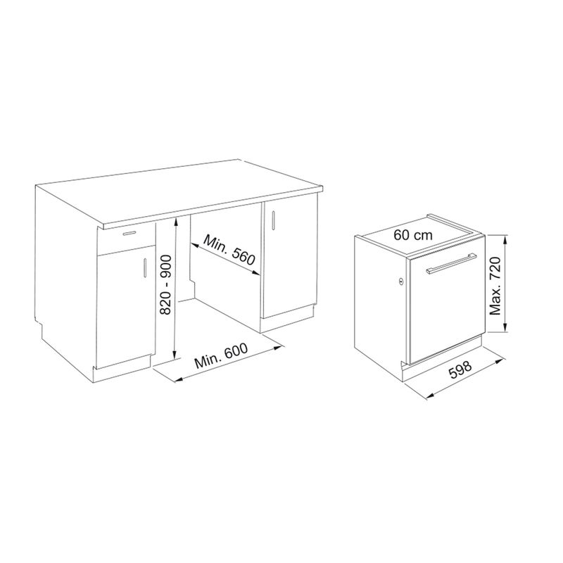 Cocina-Lavavajillas-Maris-614-Inox