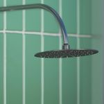 Baños-Plato-Ducha-Luxor-Redondo-25-cm-1-Jet-S-Brazo-Brushed-Nickel
