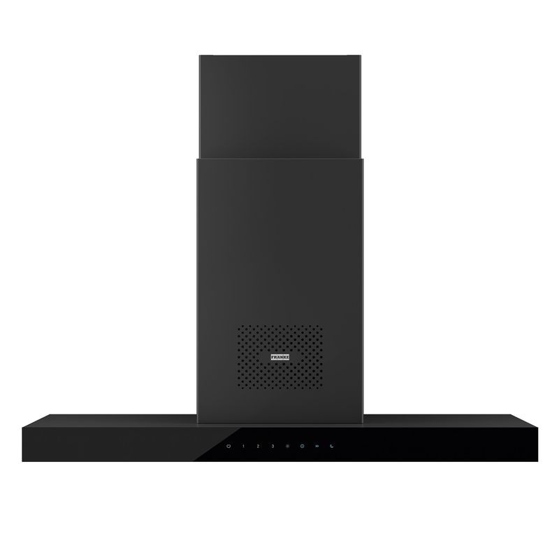 Cocina-Campana-Decorativa-Pared-Air-Hub-Mythos-Matt-F90-Negro