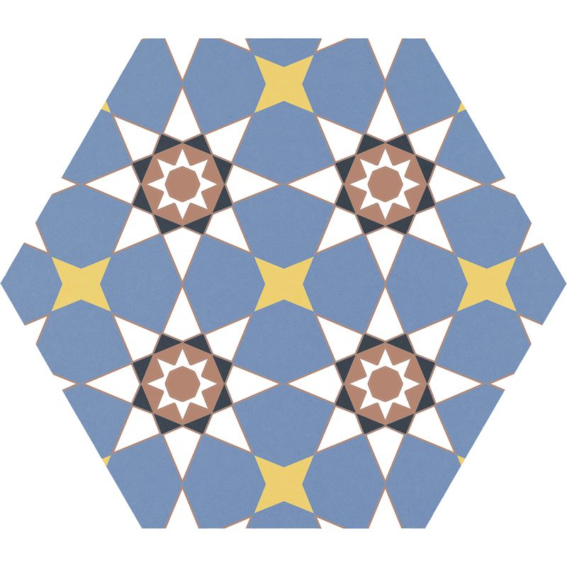 Pisos-y-Muros-Porcelanato-Kasbah-Mix-Colors-Hex-Multicolor-Mate-25x25-cm