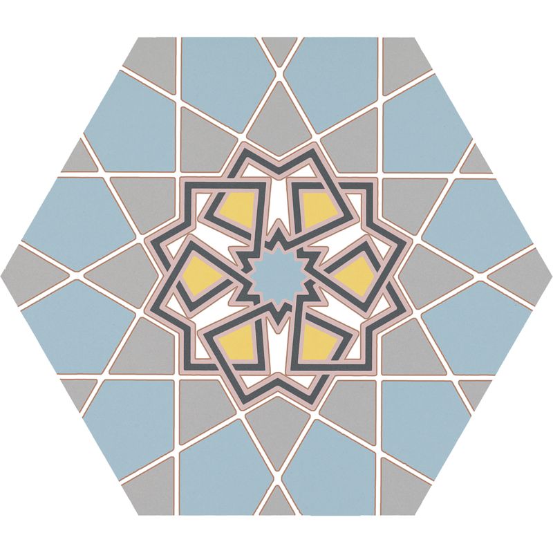 Pisos-y-Muros-Porcelanato-Kasbah-Mix-Colors-Hex-Multicolor-Mate-25x25-cm