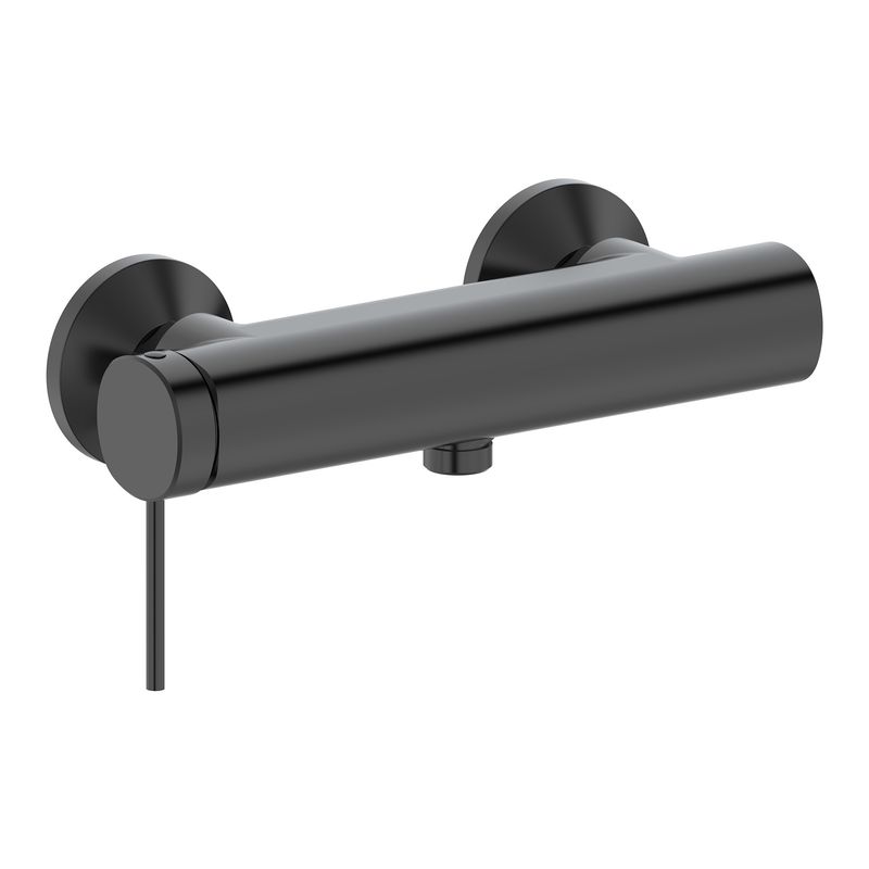 Baños-Griferia-Ducha-Trend-Expuesta-Negro-Mate