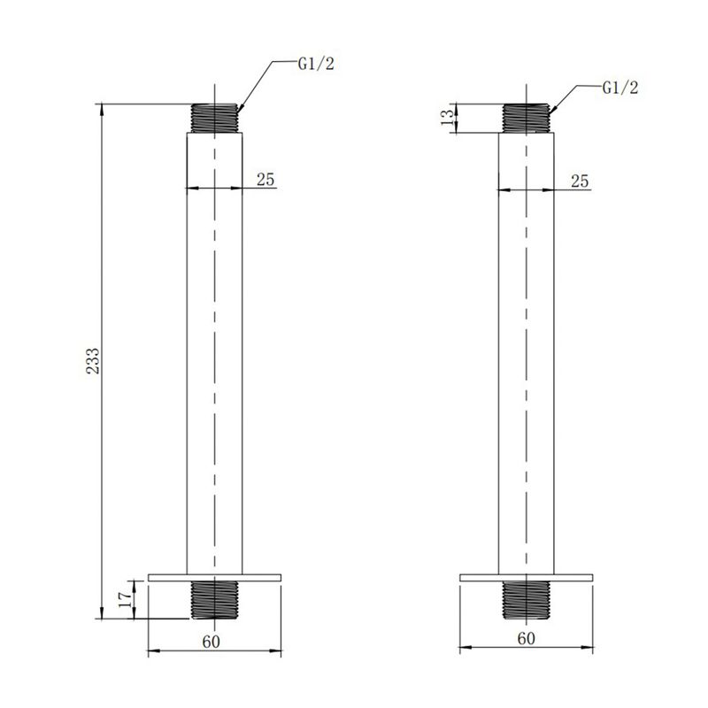 Baños-Brazo-Cielo-Urban-200-Mm-Dorado