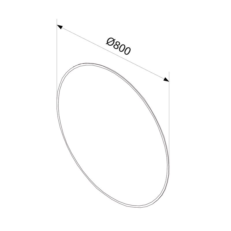 Baños-Espejo-Sharon-round-borde-Dorado-Ø800mm-con-Led