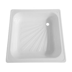 Receptáculo Single 800x800x150 mm Acero Esmaltado