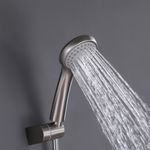 Baños-Griferia-Ducha-Tina-New-home-Expuesta-C-Ducha-Fono-Flexible-Soporte-Brushed