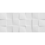 Pisos-y-Muros-Wall-Panel-3D-Moon-PU-Barcelona-Blanco-46x107-cm