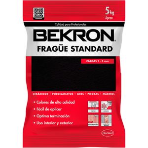 Fragüe Cementicio BeFragüe Negro 5 Kg