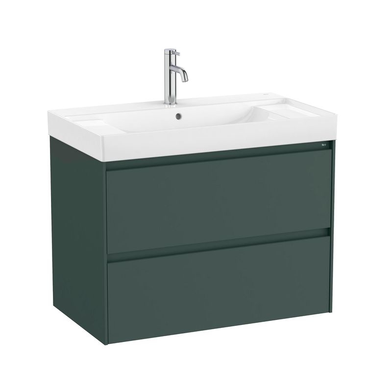 Baños-Mueble-con-Cubierta-2-cajones-Mate-Ona-Unik-Verde-Mate-800x460x645mm
