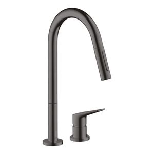 Grifería Cocina Citterio Extraíble 2 Jet 34822340 Brushed Black