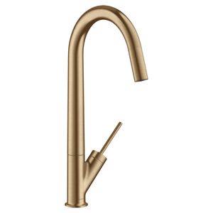 Grifería Cocina Starck 1 Jet 10822310 Brushed Red Gold