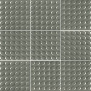 Porcelanato Blind Paviment Safety Stop Gris 30x30 cm