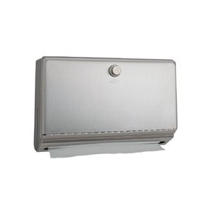 Dispensador de Toallas de Papel Clásica con Cerradura Satinado