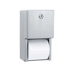 Baños-Dispensador-Clasica-Papel-Higienico-dos-Rollos-a-Muro-SaTinado