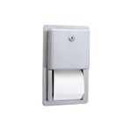 Baños-Dispensador-Clasica-Papel-Higienico-dos-Rollos-Empotrado-a-Muro-SaTinado