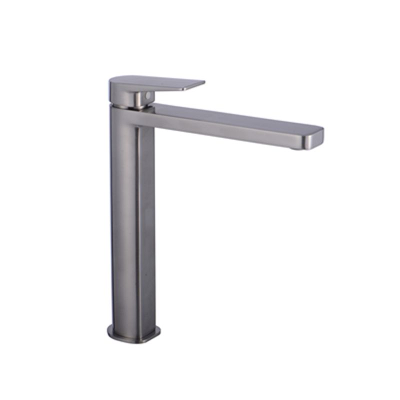 Baños-Griferia-Lavamanos-Luxor-Alta-20-cm-Coldstart-S-Desague-Brushed-Nickel