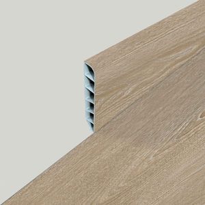 Guardapolvo PVC Glasgow Walnut 15x90x2400 mm