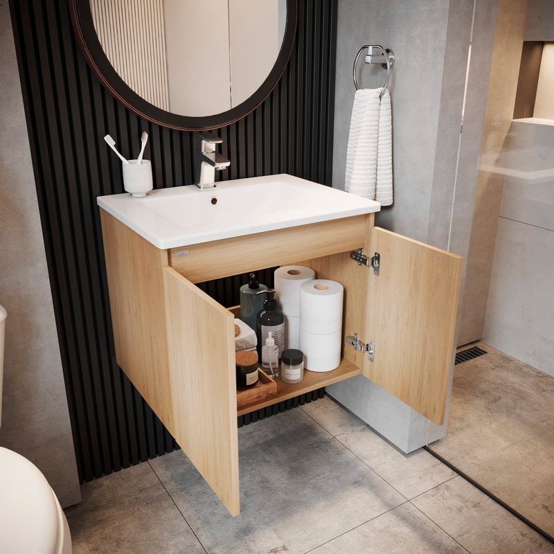 Baños-Mueble-de-Baño-King-Simple-600-2-Puertas-Softclose-Rovere-C-Lavamanos