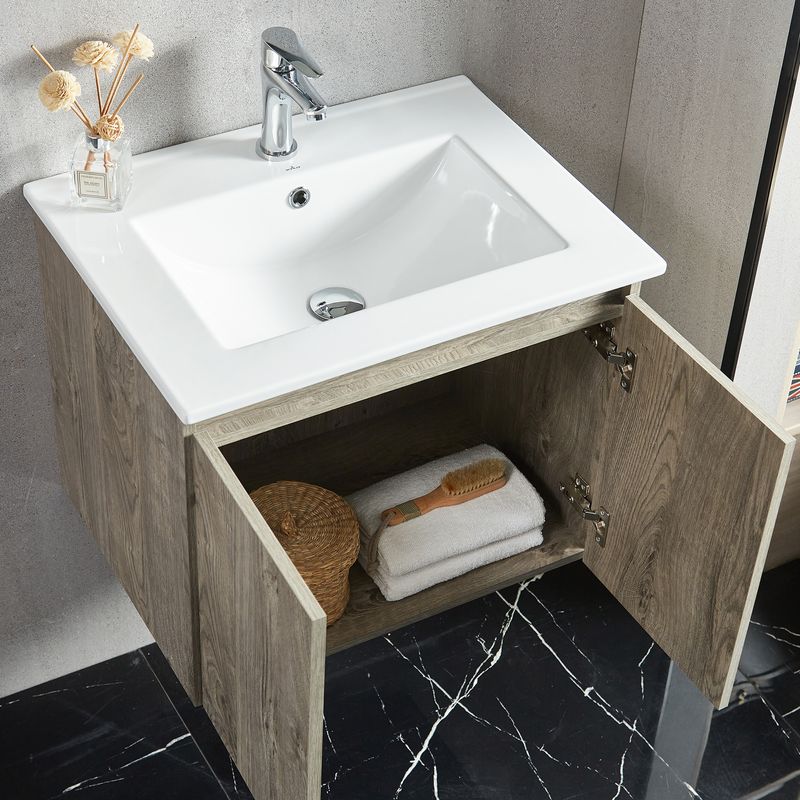 Baños-Mueble-de-Baño-Queen-2-Puertas-Grey-OAK-900-mm-con-Lavamanos