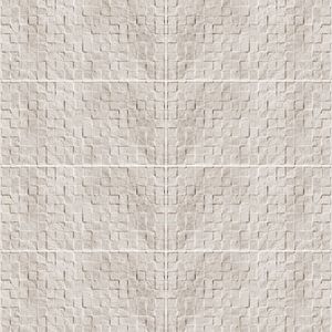 Gres Porcelánico District Blocks Blanco Mate 30x60 cm