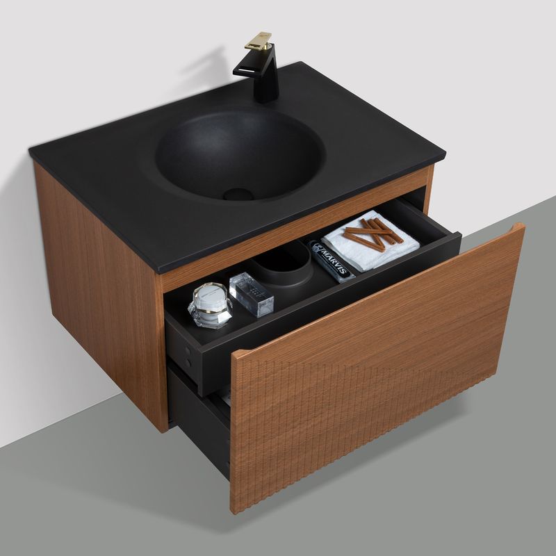 Baños-Mueble-de-Baño-Olso-Light-Oak-con-Lavamanos-Negro-Mate-750-mm